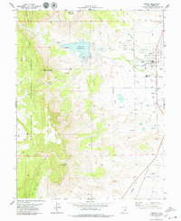 Ferron 1979 topographic map thumbnail