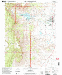 Ferron 2001 topographic map thumbnail