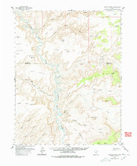 Fiddler Butte 1953 topographic map preview