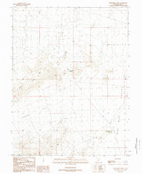 Fifteenmile Point 1989 topographic map thumbnail