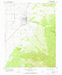 Fillmore 1961 topographic map preview