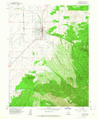 Fillmore 1961 topographic map thumbnail