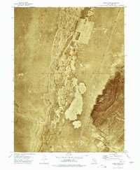 Finger Ridge 1973 topographic map thumbnail