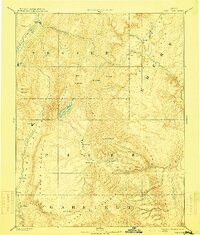 Fish Lake 1896 topographic map preview