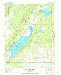 Fish Lake 1968 topographic map preview
