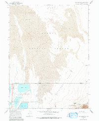 Fish Springs NE 1967 topographic map thumbnail