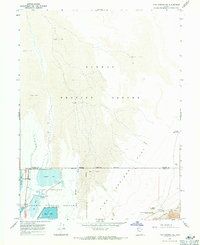 Fish Springs NE 1967 topographic map thumbnail