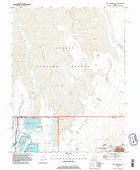 Fish Springs NE 1993 topographic map thumbnail