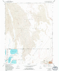 Fish Springs NE 1967 topographic map thumbnail
