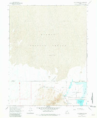 Fish Springs NW 1967 topographic map thumbnail