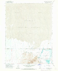Fish Springs NW 1967 topographic map thumbnail