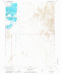 Fish Springs SE 1967 topographic map thumbnail