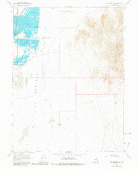 Fish Springs SE 1967 topographic map thumbnail