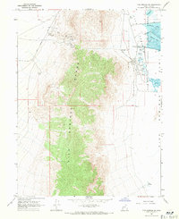 Fish Springs SW 1967 topographic map thumbnail