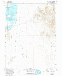 Fish Springs SE 1967 topographic map thumbnail