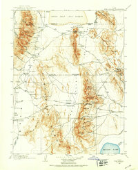 Fish Springs 1908 topographic map thumbnail