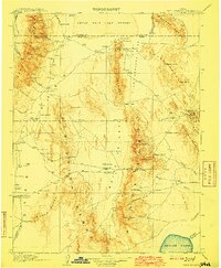 Fish Springs 1910 topographic map thumbnail