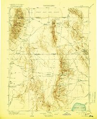 Fish Springs 1910 topographic map thumbnail