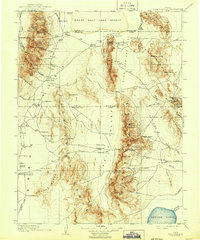 Fish Springs 1910 topographic map thumbnail