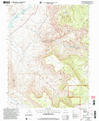 Fisher Towers 2001 topographic map thumbnail