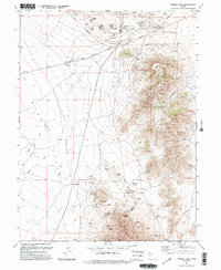 Fivemile Pass 1993 topographic map thumbnail
