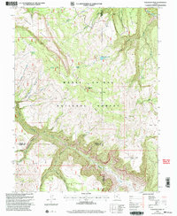 Flagstaff Peak 2001 topographic map thumbnail