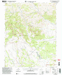 Flake Mountain West 2002 topographic map thumbnail