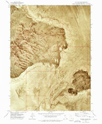 Floating Island 1973 topographic map thumbnail