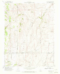 Flossie Knoll 1969 topographic map thumbnail