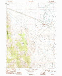 Flux 1985 topographic map thumbnail