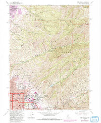 Fort Douglas 1963 topographic map preview