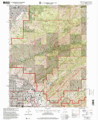 Fort Douglas 1998 topographic map thumbnail