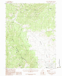 Fountain Green North 1983 topographic map thumbnail