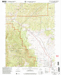 Fountain Green North 2001 topographic map thumbnail