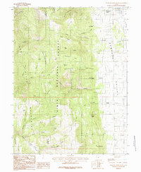 Fountain Green South 1983 topographic map thumbnail