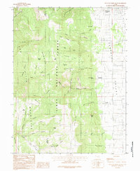Fountain Green South 1983 topographic map thumbnail