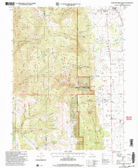 Fountain Green South 2001 topographic map thumbnail