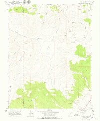 Fremont Pass 1966 topographic map thumbnail