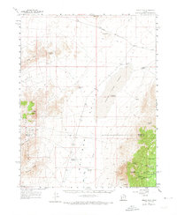 Frisco Peak 1960 topographic map thumbnail