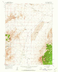 Frisco Peak 1960 topographic map thumbnail