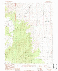 Frisco SW 1989 topographic map thumbnail