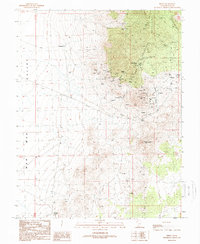 Frisco 1989 topographic map thumbnail