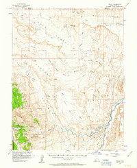 Fruita 1954 topographic map preview