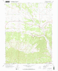 Fruitland 1962 topographic map thumbnail