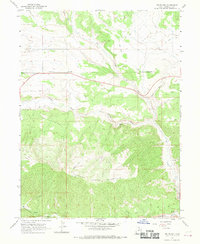 Fruitland 1962 topographic map preview