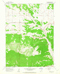Fruitland 1962 topographic map preview