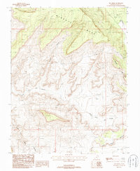 Fry Spring 1987 topographic map thumbnail