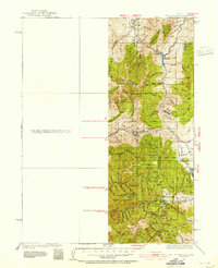Ft. Douglas 1925 topographic map preview
