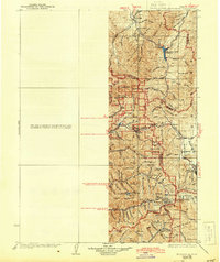 Ft. Douglas 1928 topographic map thumbnail