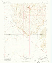 Fumarole Butte 1971 topographic map preview